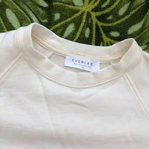 Everlane French Terry Crew Neck Sweater